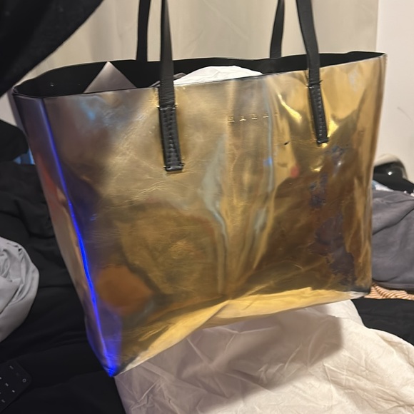 COPY - NWT Marni Gold Tote - Picture 5 of 7